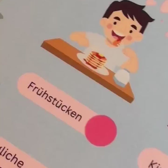Morgen- und Abendritual-Planer für Kindergartenkinder.                                                Mit Affirmations- und Gefühlskarten