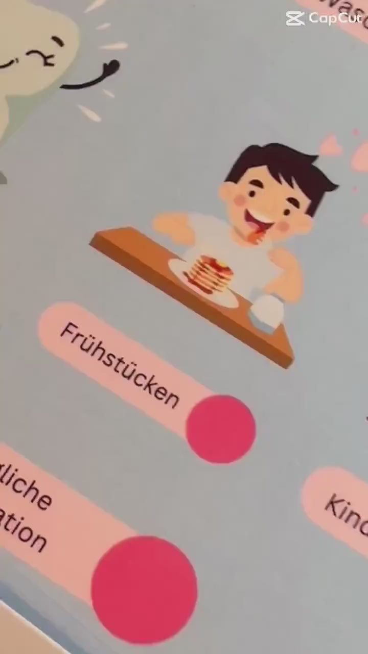 Morgen- und Abendritual-Planer für Kindergartenkinder.                                                Mit Affirmations- und Gefühlskarten